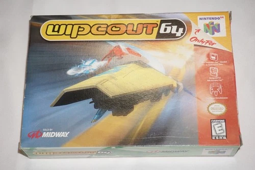 New ListingWipeout (Nintendo 64 N64) Complete in Box CIB