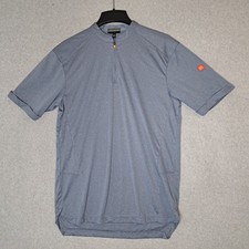 McDonalds Adult Medium Apparel Collection Quarter Zip Gray Employee Work Shirt