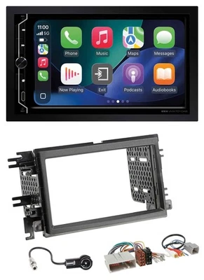 ESX DAB MP3 2DIN Bluetooth USB Autoradio für Ford Mustang F 150 04-09 - Bild 1 von 4