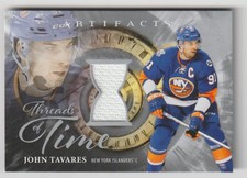 2025-26 UPPER DECK ARTIFACTS THREADS OF TIME JOHN TAVARES NEW YORK ISLANDERS