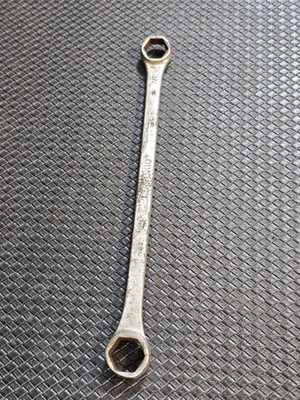 Vintage MAC Tools Double Box End Wrench - BHXL 1214 - 3/8'' & 7/16''  - 6-Point