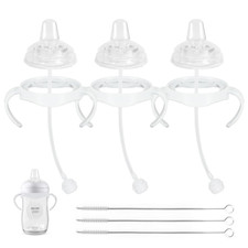 Sippy Cup Soft Conversion Kit for Philips Avent Natural Baby Bottle, Toddler Tra
