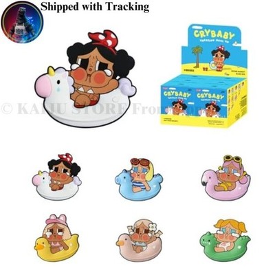 POP MART CRYBABY Vacation Mode On Magnet Blind Box 6er Set