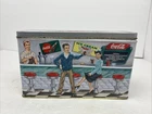 Coca-Cola  Collectible Vintage 1997 Embossed Soda Fountain Tin Can Pre-owned