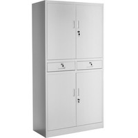 Aktenschrank BüRoschrank Schrank Stahlschrank Materialschrank 40 X 80 X 180 Cm