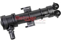 Metzger 2220688 WaschwasserdüSe, Scheinwerferreinigung FüR Skoda