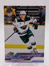 💥 2023-24 Upper Deck Series 2 Young Guns YG Rookie RC #452 Damien Giroux; Wild