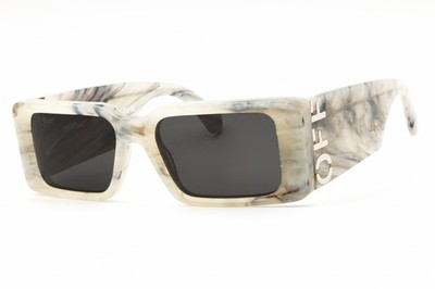 OFF WHITE MILANO 0807 Sunglasses Marble Frame Gray Lenses  OFF WHITE OWMILNO-807-54 Sunglasses Size 54mm 145mm 18mm marble Unisex NEW main image 0