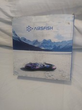 AIRSFISH Inflatable Snow Tube Heavy-Duty Winter Frost Design New Open Box 2 seat
