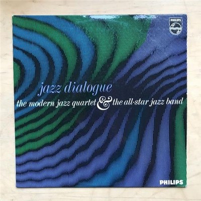 MODERN JAZZ QUARTET JAZZ DIALOGUE LP 1966 - NICE CLEAN COPY UK