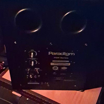 Paradigm PDR Series 12 in Powered Subwoofer 100W RMS Wired Black