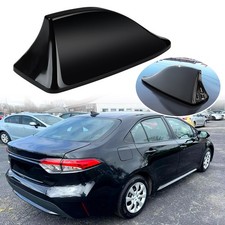 Black Shark Fin Antenna Cover Roof Radio Amfm Signal Aerial For Toyota Corolla