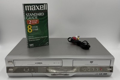 Toshiba D-VR4XSU DVD VHS Recorder Dubbing Combo WORKING No Remote Cosmetic Issue