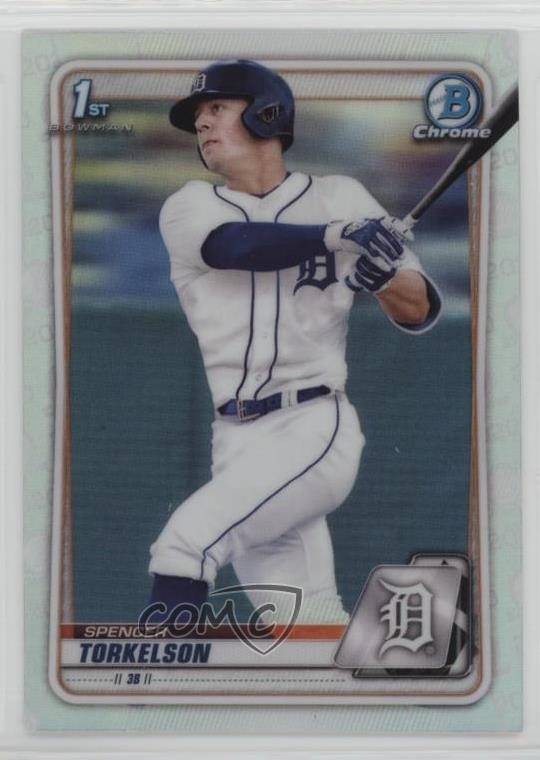 2020 Bowman Draft Chrome Refractor Spencer Torkelson #BD-121 0hk3