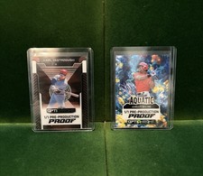 Leaf 1/1 Pre-Production Proof Optichrome Baseball Cards Yastrzemski Beltré