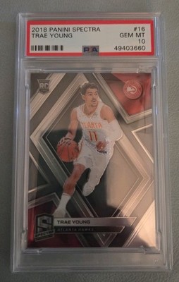 2018 Spectra Trae Young RC PSA 10 5/175
