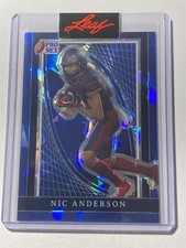 NIC ANDERSON 2024 Leaf Pro Set Metal Crystal Blue Proof 1/1 (U3)