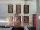 (6) One Half Troy Ounce Pan American Silver Corp .999 Fine Silver Bar Sealed