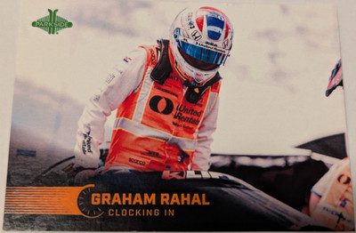 Graham Rahal Clocking In 2026 Parkside Trading Card IndyCar Indy 500