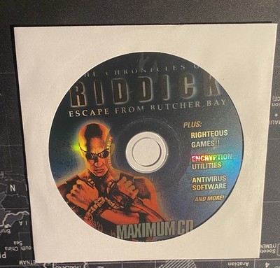 Riddick Escape from Butcher Bay PC Demo Maximum CD Tested Fast Shipping