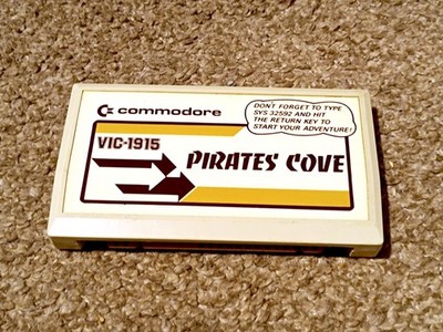 ** Pirates Cove Cart Cartridge Rom - Commodore Vic 20 - Vic20 - selten