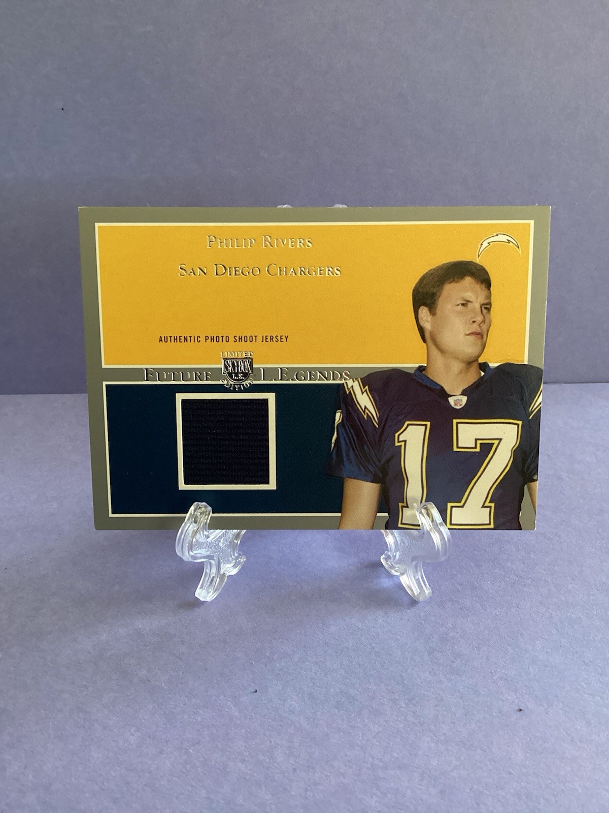 Philip Rivers Skybox L.E. Future Legends Jerseys #FLPR Silver