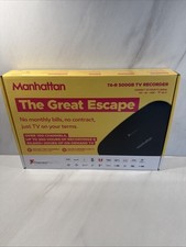 Manhattan T4-R 500GB Freeview Play TV Recorder HD 4K HDR Wi-Fi Brand New Boxed