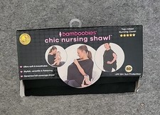 Bamboobies Chic Nursing Shawl Black One Size ...