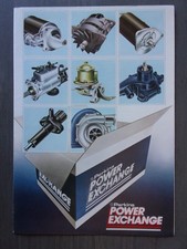 PERKINS Power Exchange Engine Parts orig 1980 UK Mkt Sales Brochure