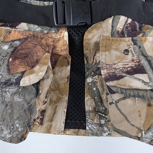 Outfitters Ridge Hunting Vest Size M Camouflage Fusion 3-D Bird Bag Pouch Size - Picture 10 of 21