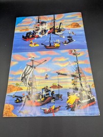 LEGO System: Red Beard Runner Pirate Ship (6289) MANUAL ONLY No Bricks SEE PICS