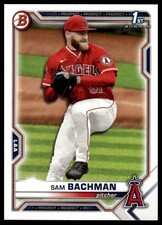 2021 Bowman Draft #BD-196 Sam Bachman