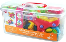 Build-It Apprentice Case Motorcycle & Racer Educational Construction Engineering