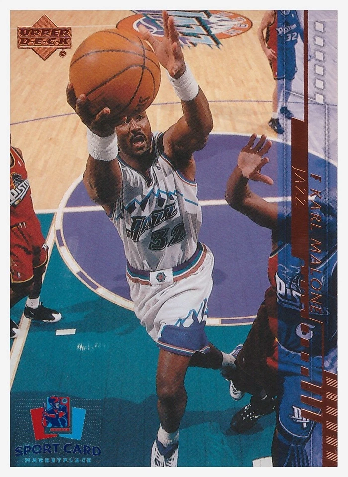 2000 Upper Deck Base Karl Malone #168 - Photo 1/1
