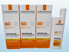 LA ROCHE POSAY ANTHELIOS ULTRA LIGHT FLUID SUNSCREEN SPF 60 1.7 OZ EXP: 2027 3PC