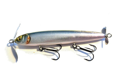 Megabass X-Plose Wobbler, Topwater, Propbait, Kunstköder, 10,3cm, Floating