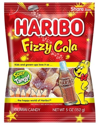 Haribo Fizzy Cola 5oz Bag