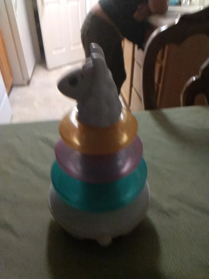 Fisher Price LINKIMALS Lights & Colors LLAMA Musical Stacking Toy - FYK59 - Image 3 of 4