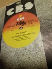 Air Supply ‎– Love And Other Bruises   7"     NM