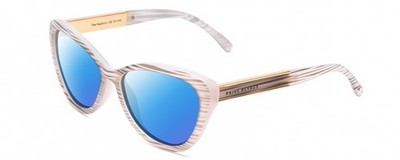 Prive Revaux Hepburn 2.0 Katzenauge Polarisiert Sonnenbrille White Grau Marmor /