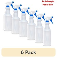 (6 pack) All Purpose Plastic Spray Bottle, 32...