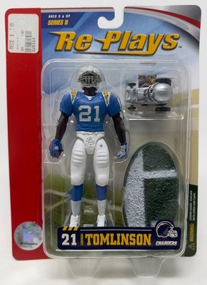 2006 GRACELYN REPLAYS NFL SERIES 2 LADANIAN TOMLINSON SAN DIEGO CHARGERS MOC