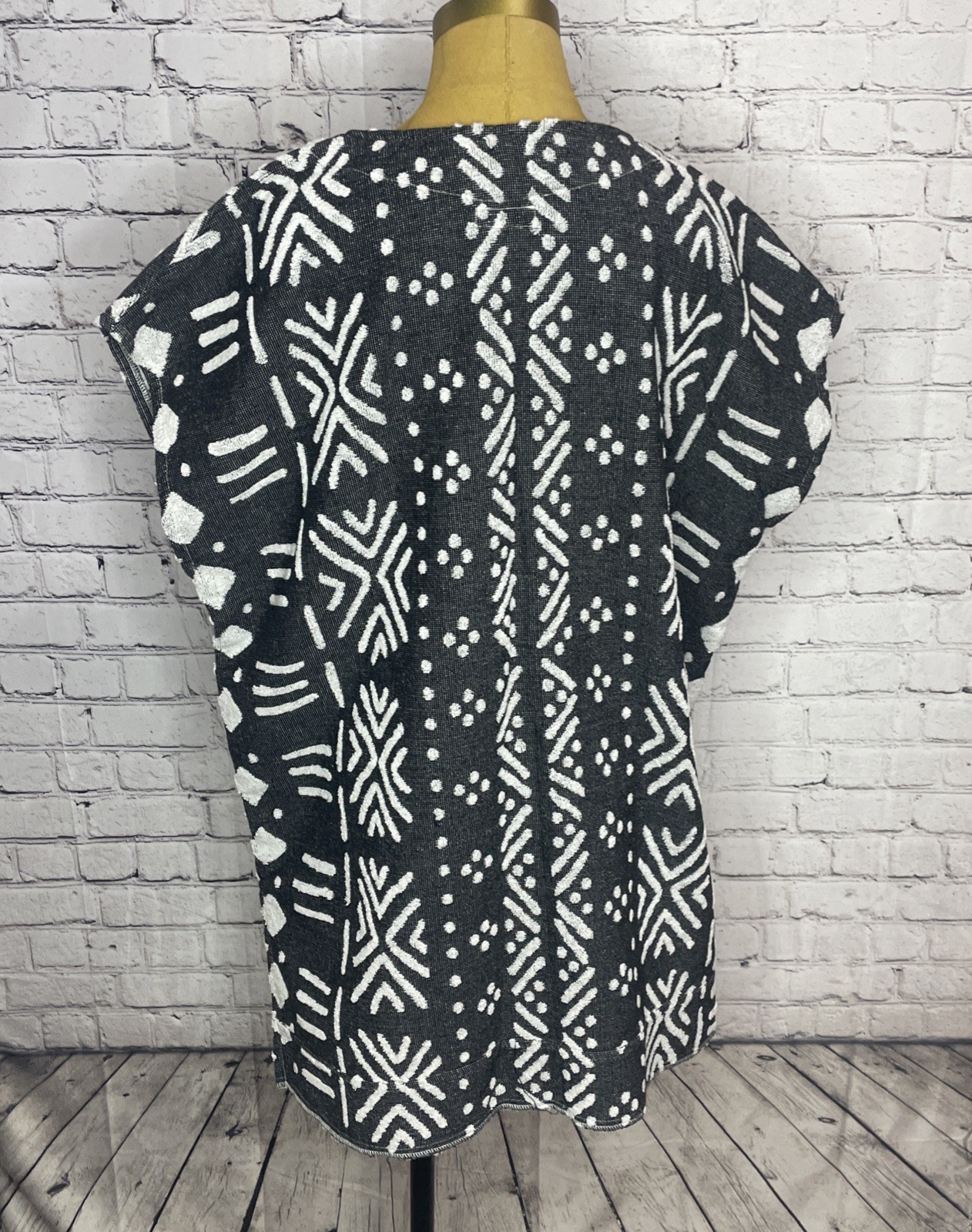 Sand Cloud Drawstring Oversized Terry Coverup Top… - image 6