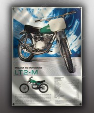 VINTAGE YAMAHA LT2-M LT2 MOTORCYCLE BANNER