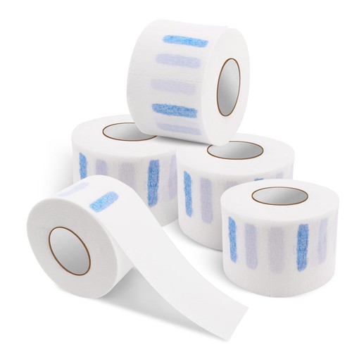 NICEMOVIC 5 Rolls Disposable Barber Paper Neck Strips Barber Accessories Prof...