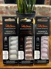 Sally Hansen Salon Effect Perfect Manicure White Glitter Gold Pink Nail Sets (3)