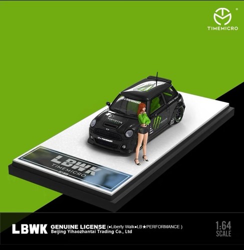 1:64 LBWK genuine BMW mini simulation alloy car models