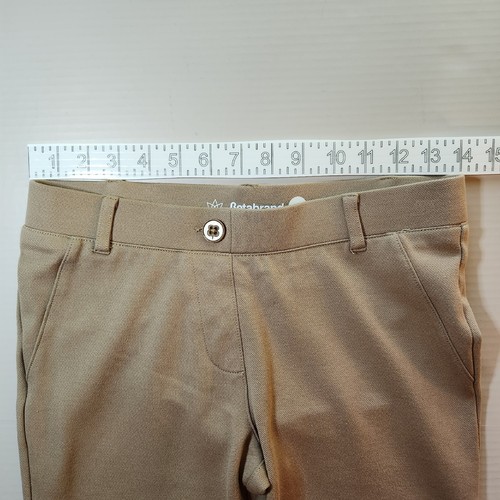 Pantalones de vestir Betabrand carrera beige tostado para mujer talla pequeña - Imagen 5 de 9