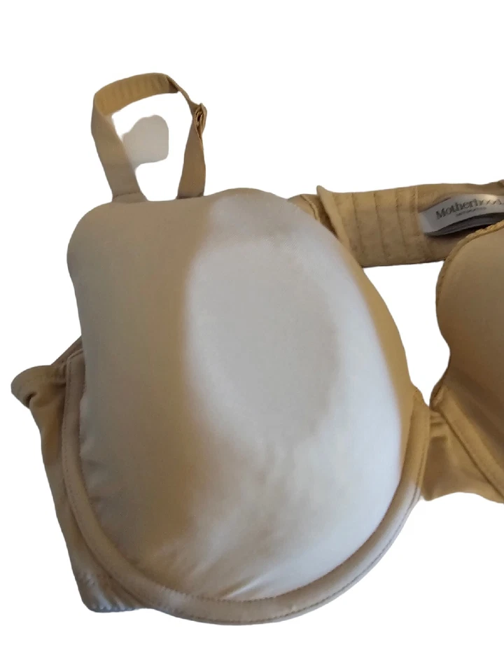 Motherhood Intimates Nursing Bra 40C Tan Style #99207 Padded Underwired - Image 2 of 4