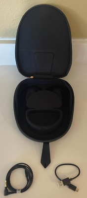 Sony WH-1000XM5 CARRYING CASE ONLY- BLACK w/ACCESSORIES (NO